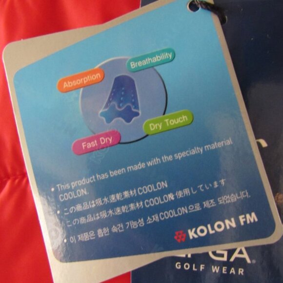 Women's Golf/Ski Jacket. Red & White. Size M. NWT - Picture 9 of 12